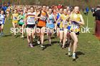 Womens Under-17s 2022 CAU Inter Counties Cross Country, Prestwold Hall, Loughborough.  Photo: David T. Hewitson/Sports for All Pics